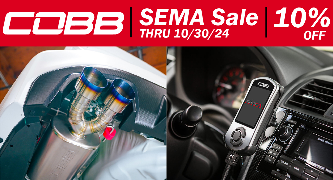 COBB SEMA Sale