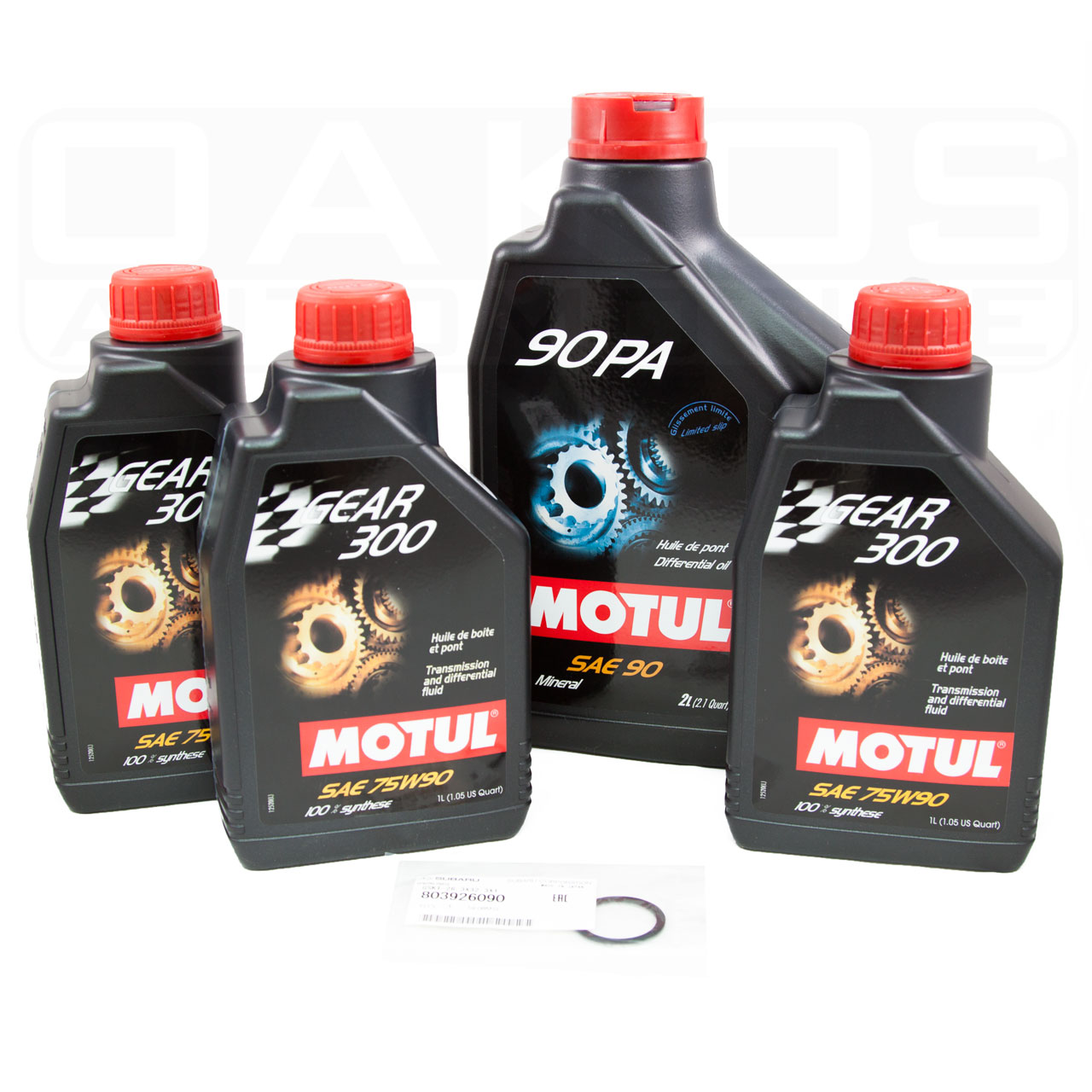 Motul 5-Speed Transmission Service Fluid Kit 