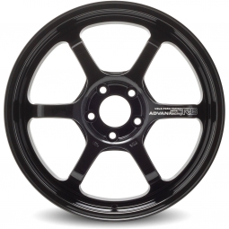 ADVAN R6 Wheel (18x9.5", 45mm, 5x100, Each) Racing Titanium Black