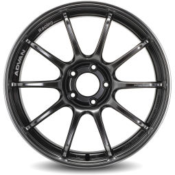 ADVAN RSIII Wheel (18x9", 35mm, 5x114.3, Each) Racing Hyper Black & Ring