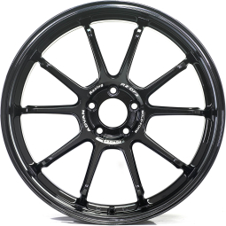 ADVAN RZ-DF2 Wheel (19x8.5", 37mm, 5x114.3, Each) Racing Titanium Black