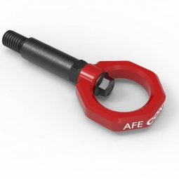 aFe Control Front Tow Hook (Red), 2020-2022 GR Supra