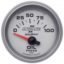 AutoMeter Ultra-Lite II Oil Pressure Gauge