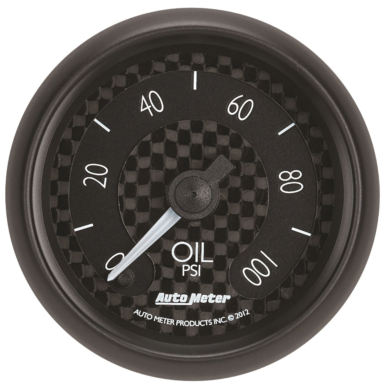 AutoMeter GT Series Electric Oil Pressure Gauge (2 1/16, 0-100 PSI)