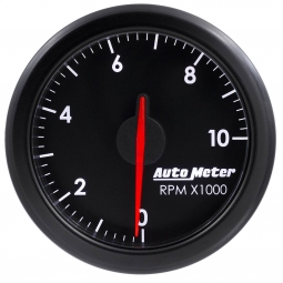 AutoMeter AirDrive Tachometer (52mm, 0-10,000 RPM, Black)