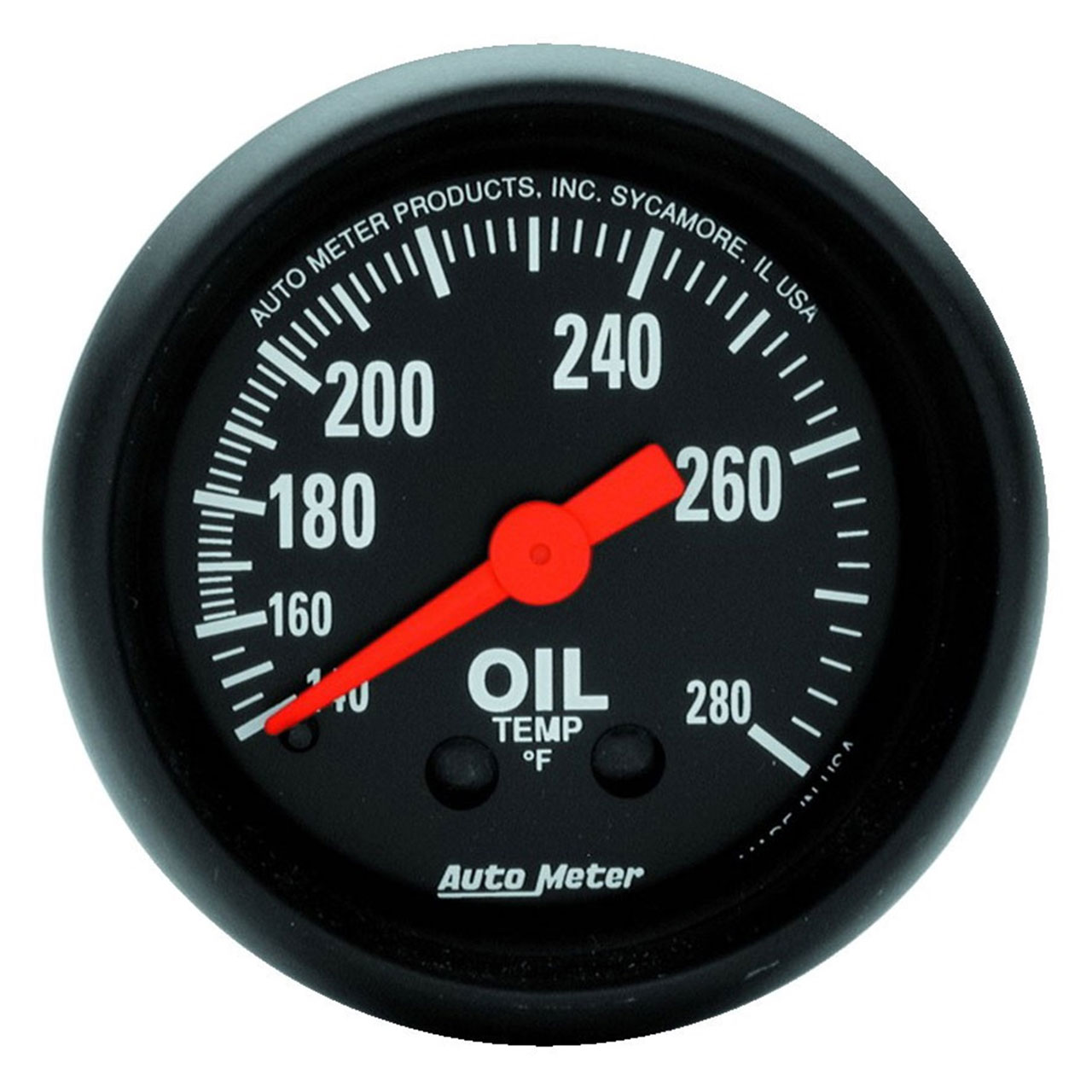 Autometer Z Series Oil Temperature Gauge (2 1/16) | 2609