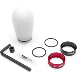 COBB Tall Weighted Shift Knob (White), 2013-2024 BRZ/FR-S/86