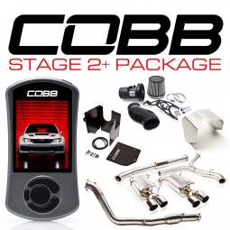 COBB Stage 2+ Power Package w/ v3 AccessPort (Black), '11-'14 STi (Sedan)