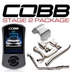 COBB Stage 2 Power Package w/ Ti Exhaust, 2011-2014 WRX (Sedan)