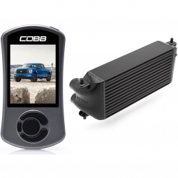 COBB Stage 2 Power Package (Factory Location Black Intercooler), '21-'22 F-150 3.5L & Tremor