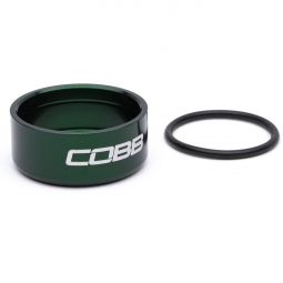 COBB Knob Trim Ring Green Anodized, 2002-2023 WRX & 2004-2021 STi