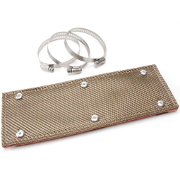 DEI Pipe Shield Kit (Titanium, 1ft Long x 6" Wide)