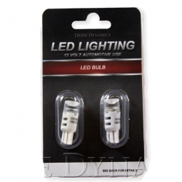Diode Dynamics 194 HP3 LED License/Sidemarker/C-Light Bulbs (Natural White, Pair), '15-'21 WRX & STi