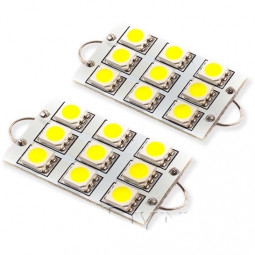 Diode Dynamics 44mm SML9 LED Map Light Bulbs (Cool White, Pair)