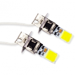 Diode Dynamics H3 COB12 LED Bulbs (Cool White, Pair)