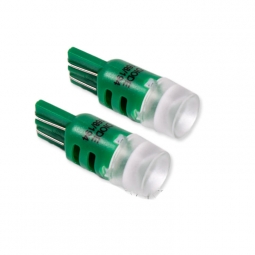 Diode Dynamics 194 HP3 LED License/Sidemarker/C-Light Bulbs (Green, Pair), '15-'21 WRX & STi