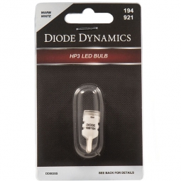 Diode Dynamics 194 HP3 Short LED Bulb (Warm White, Single)