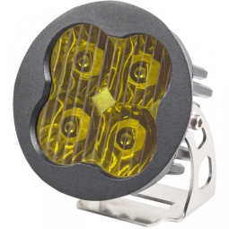 Diode Dynamics Worklight SS3 LED Pod Sport Driving Round (Yellow, Single)