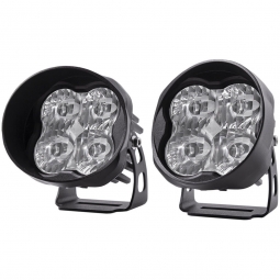 Diode Dynamics Worklight SS3 Pro SAE Driving Angled (White, Pair)