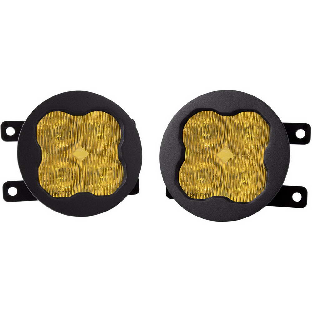 Diode Dynamics SS3 LED Fog Light Kit (Yellow SAE Fog Pro), '13-'19 ...