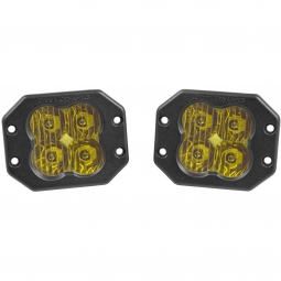 Diode Dynamics Worklight SS3 LED Pods Sport Driving Flush (Yellow, Pair)