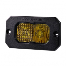 Diode Dynamics Stage Series 2" LED Pod Sport Yellow Combo Flush ABL (Each)