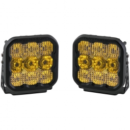 Diode Dynamics SS5 LED Pod Sport Yellow Combo Pair