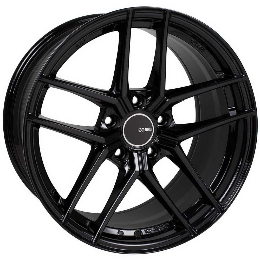 Enkei TY-5 Wheel (18x8, 45mm, 5x100, Each) Gloss Black