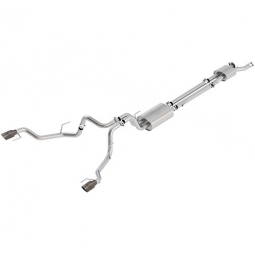 Ford Racing Sport Cat-Back Exhaust System Dual Rear Exit w/ Carbon Fiber Tips, '17-'20 F-150 Raptor