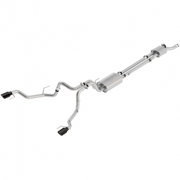 Ford Racing Touring Cat-Back Exhaust System w/ Black Tips, '17-'20 F-150 Raptor