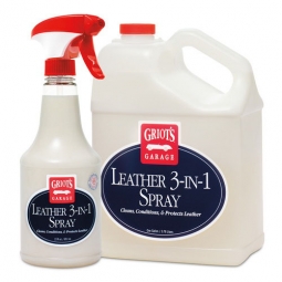 Griots Garage Leather 3-in-1 Spray (22oz)
