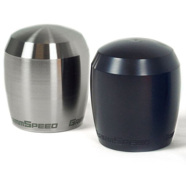 Stubby Shift Knob Stainless Steel - Subaru/Ford - GrimmSpeed