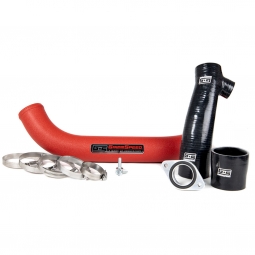 GrimmSpeed Aluminum Intercooler Charge Pipe Kit (Red), 2015-2021 WRX