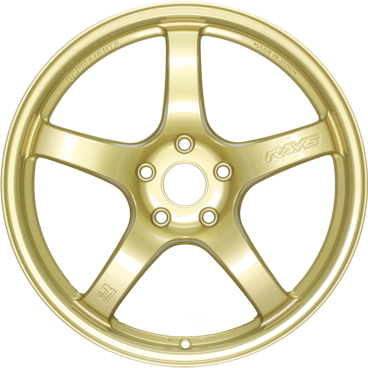 Gram Lights 57CR Wheel (17x9, 38mm, 5x100, Each) E8 Gold