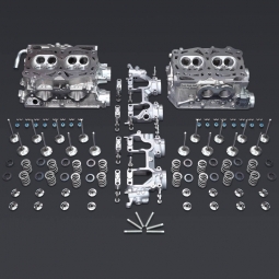 IAG Stage 3 Cylinder Heads w/ +1mm GSC Valves (No Cams/Buckets, V25 Casting), '07 STi