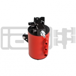 IAG Street Series Air/Oil Separator Kit (Wrinkle Red), 2015-2020 WRX
