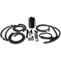 IAG v3 Street Series Air/Oil Separator Kit (Wrinkle Black), '15-'21 WRX