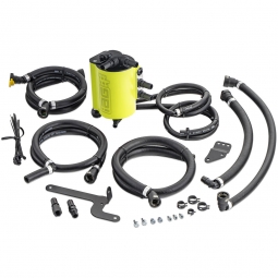 IAG v3 Street Series Air/Oil Separator Kit (Neon Yellow), '15-'21 WRX