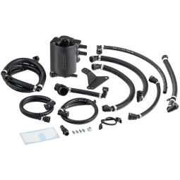 IAG Air/Oil Separator Kit (Wrinkle Black), '17-'23 F-150 & Raptor 3.5L EcoBoost