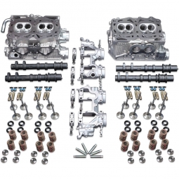 IAG 1150 CNC Ported Drag S20 Cylinder Heads w/ Combustion Mod & GSC S2 Cams & Lifters, '02-'05 WRX
