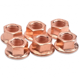 IAG M10 Copper Exhaust Nuts (Pack/6)
