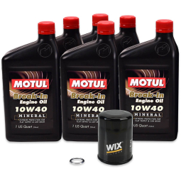 IAG MOTUL Engine Break-in Oil Change Service Package w/ Extra Quart, '02-'14 WRX & '04-'21 STi