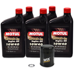 IAG MOTUL Engine Break-In Oil Change Service Package, '02-'14 WRX & '04-'21 STi