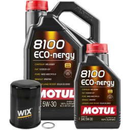 IAG MOTUL 6L 5W30 ECO-NERGY (OEM Engine) Oil Change Package, '02-'14 WRX & '04-'21 STi