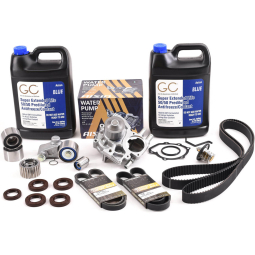 IAG 105K Timing Belt Service Package w/ AISIN Water Pump, '03-'05 WRX