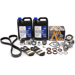 IAG 105K Timing Belt Service Package w/ AISIN Water Pump, '06-'07 WRX