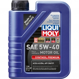 LIQUI MOLY Synthoil Premium Motor Oil SAE 5W40 (1L)