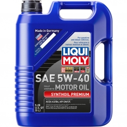 LIQUI MOLY Synthoil Premium Motor Oil SAE 5W40 (5L)