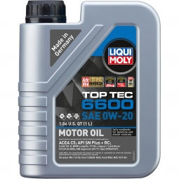 LIQUI MOLY Top Tec 6600 Motor Oil 0W20 (1L)