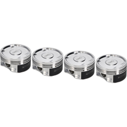 Manley Platinum Series Forged Pistons (99.50mm, 8.5cr, Set/4), '04-'21 STi & '06-'14 WRX